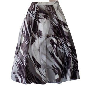 Marna Ro pleated cotton blend Multicolor Pockets skirt Size:M
